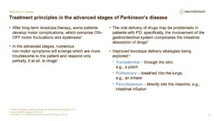 Parkinsons Disease – Treatment-Principles – slide 14